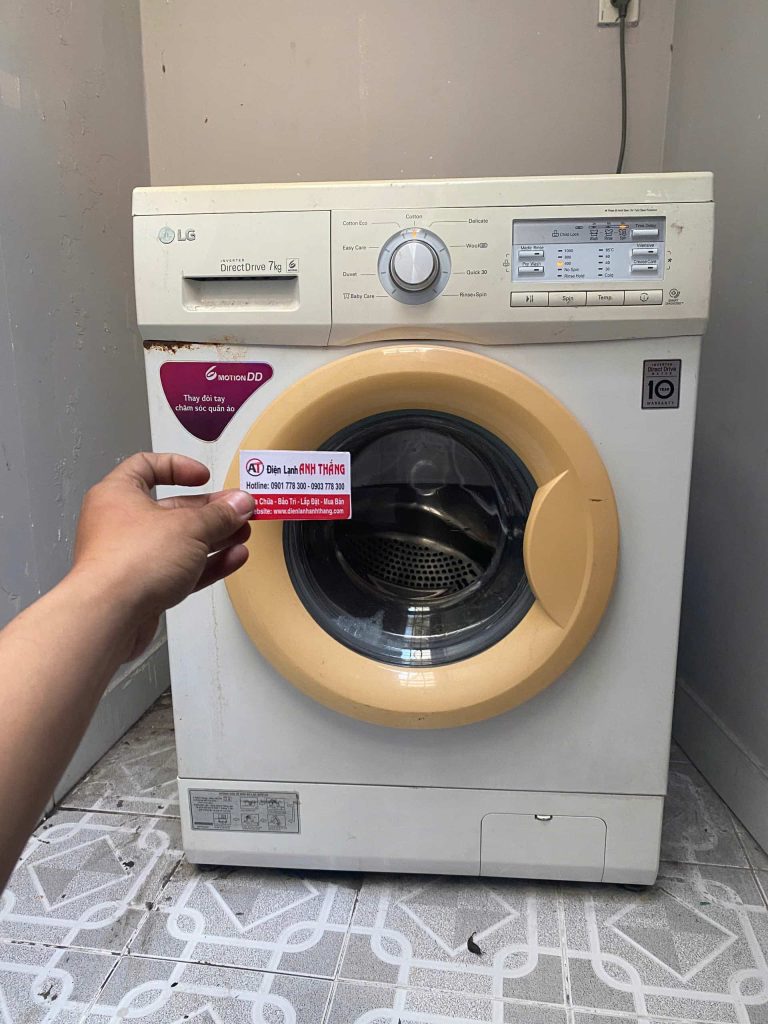 Máy giặt không phản hồi khi vận hành – Ca kiểm tra thực tế 2026 31 12 2025 sua may giat lg quan 3.jpg