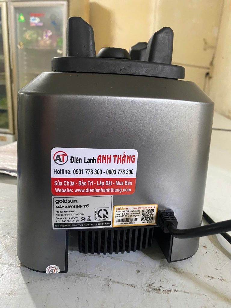 Máy xay sinh tố kiểm tra nhưng hoạt động không ổn định – Ca kiểm tra thực tế 2026 02 01 2026 sua may xay sinh to kiem tra tan phu