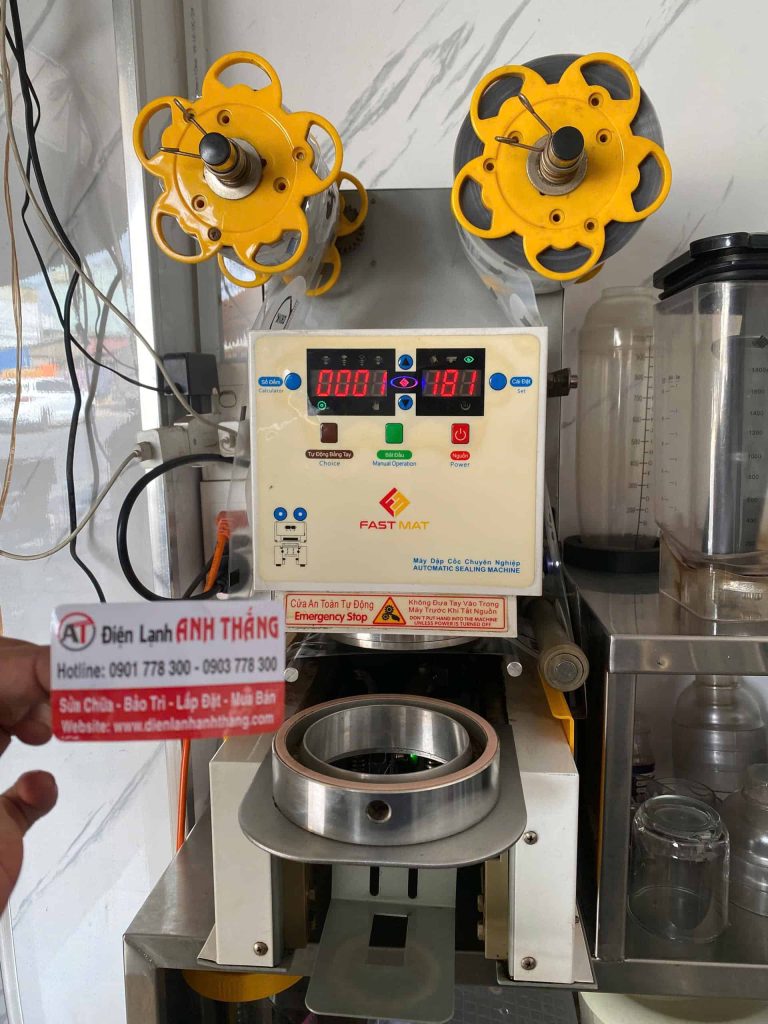 Máy ép miệng ly hoạt động không ổn định – Ca kiểm tra thực tế 2026 03 01 2026 sua may ep mieng ly thu duc.JPG