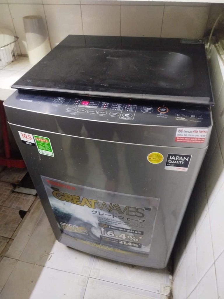 Máy giặt TOSHIBA AW-DUK1160HV mất nguồn – ghi nhận kiểm tra thực tế 2026 may giat aw duk1160hv mat nguon.JPG 3