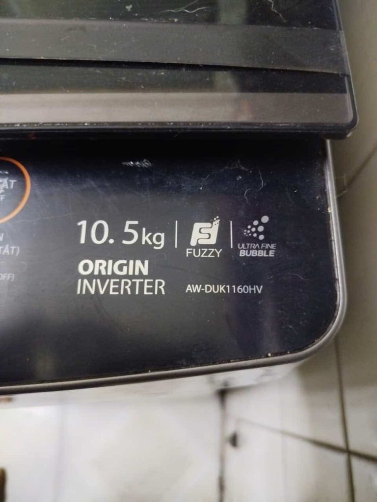 Máy giặt TOSHIBA AW-DUK1160HV mất nguồn – ghi nhận kiểm tra thực tế 2026 may giat aw duk1160hv mat nguon.JPG