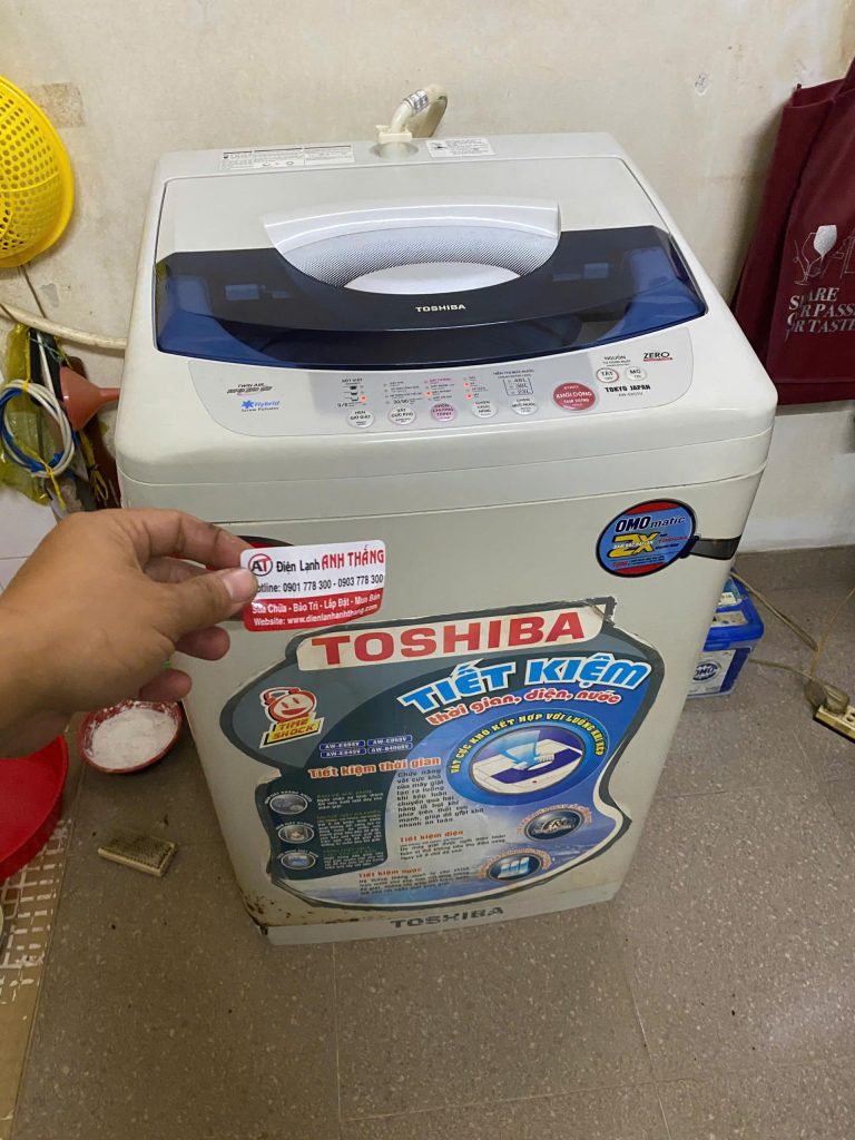 Máy giặt toshiba AW-E85SV rung lắc khi vắt – Ca kiểm tra thực tế 2026 may giat aw e85sv rung lac khi vat.JPG 2