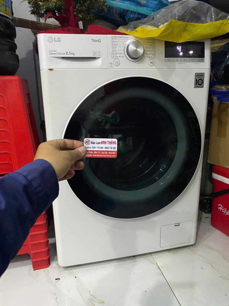 Máy giặt LG cửa trước không vào chu trình – Ca kiểm tra thực tế 2026 may giat cua truoc khong vao chu trinh.JPG 2