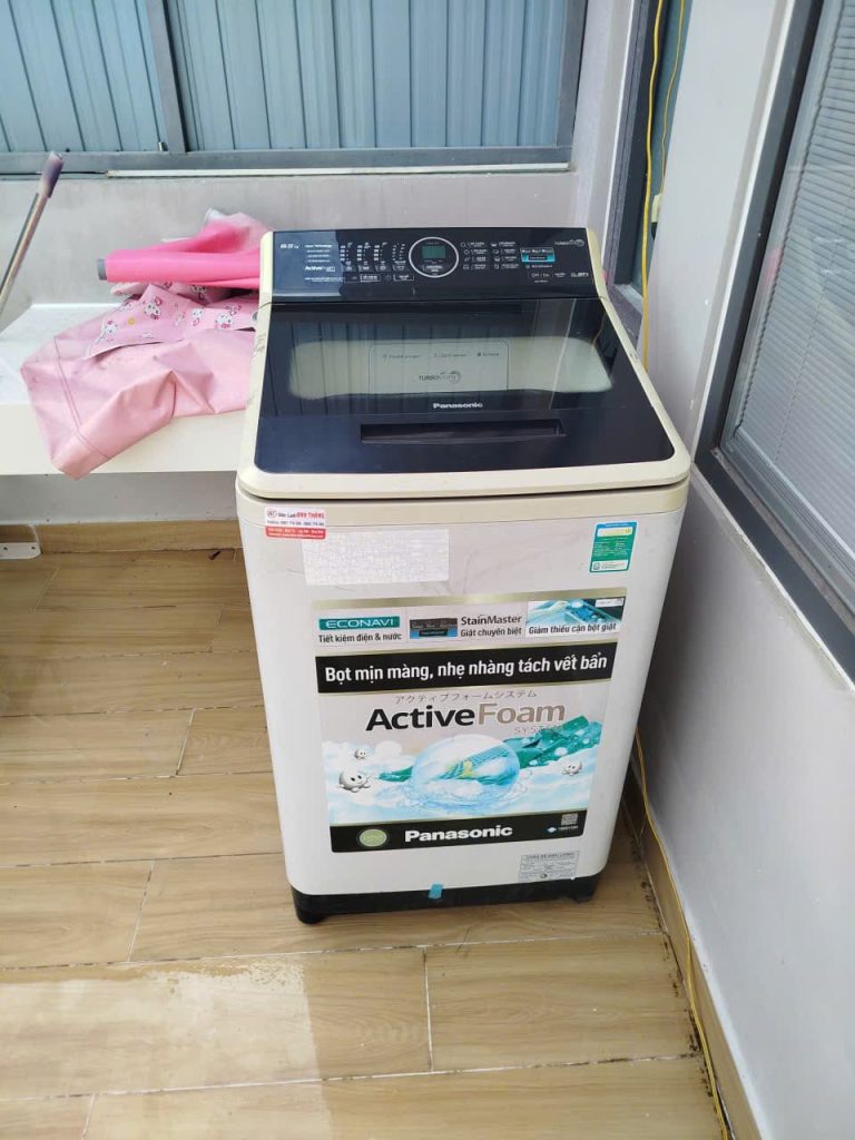 Máy giặt Panasonic NA-F85G5 bám cặn nhiều – Ca kiểm tra thực tế 2026 may giat panasonic na f85g5 bam can nhieu ca kiem tra thuc te.JPG