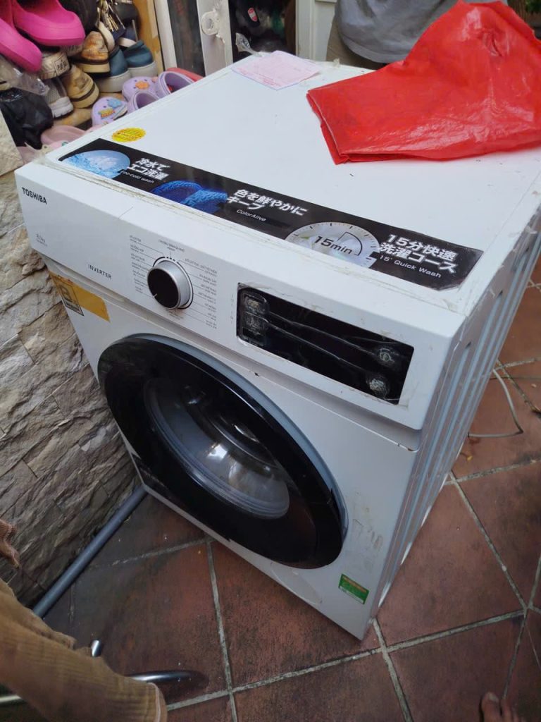 Máy giặt Toshiba kiểm tra tổng thể – Ghi nhận kiểm tra thực tế 2026 may giat toshiba kiem tra tong the.jpg