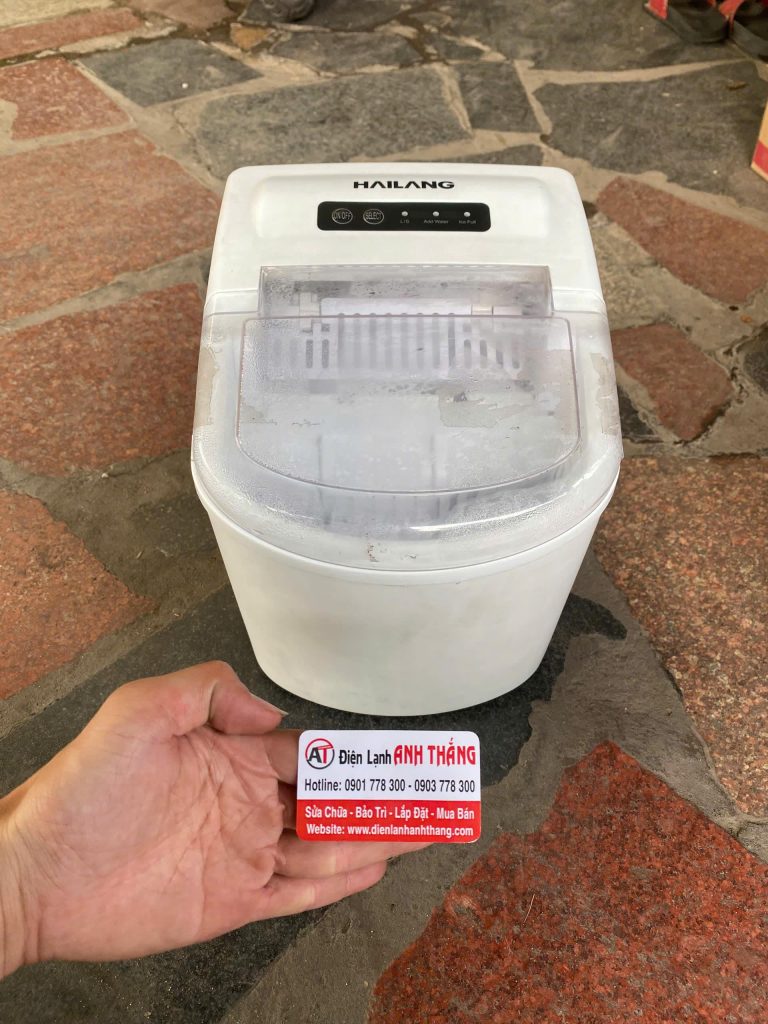Máy làm đá Hailang IM-18E hoạt động chập chờn – Ca kiểm tra thực tế 2026 may lam da hailang im 18e hoat dong chap chon.JPG