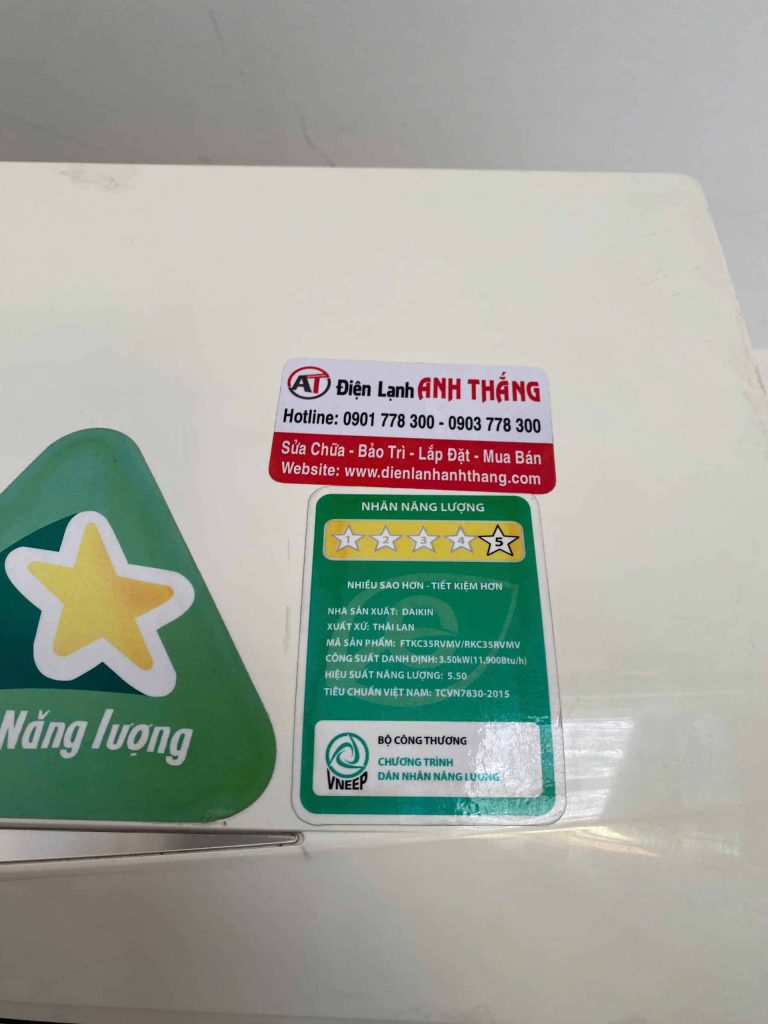 Máy lạnh Daikin KTKC35RVMV đuôi nóng không chạy – Ca kiểm tra thực tế 2026 may lanh daikin ktkc35rvmv rkc35rvmv duoi nong khong chay.jpg 3