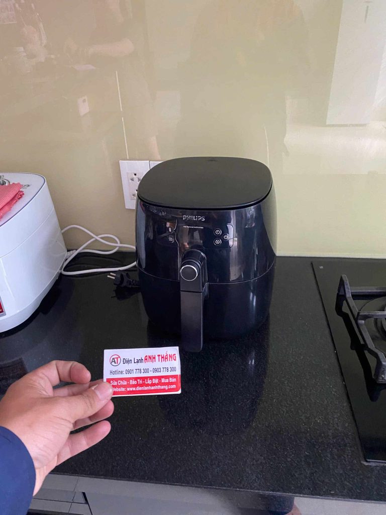 Nồi chiên không dầu HD 9745 bám bẩn lâu ngày – Ca kiểm tra thực tế 2026 noi chien khong dau hd 9745 bam ban lau ngay.jpg