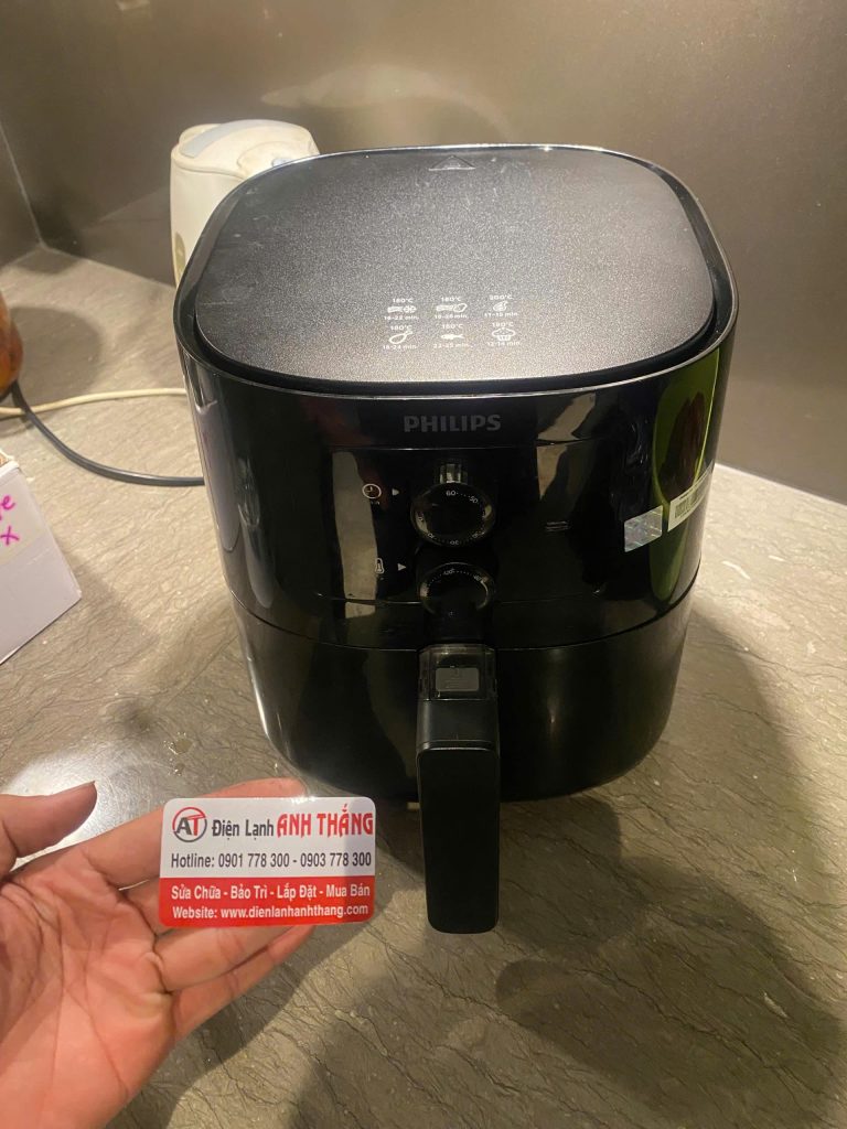 Nồi chiên không dầu Philips HD9200 kêu tiếng lớn – Ghi nhận kiểm tra thực tế 2026 noi chien khong dau hd9200 keu tieng lon.jpg