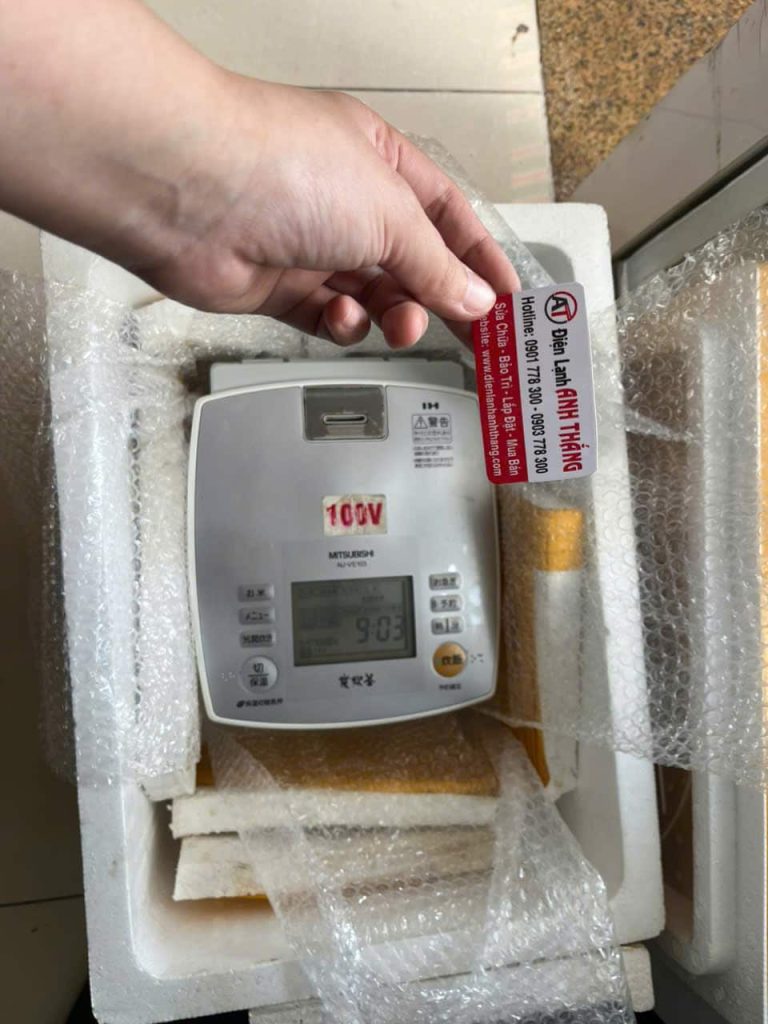 Nồi cơm điện mitsubishi NJ-VE103 báo lỗi F6 – Ghi nhận kiểm tra thực tế 2026 noi com dien nj ve103 bao loi f6.jpg