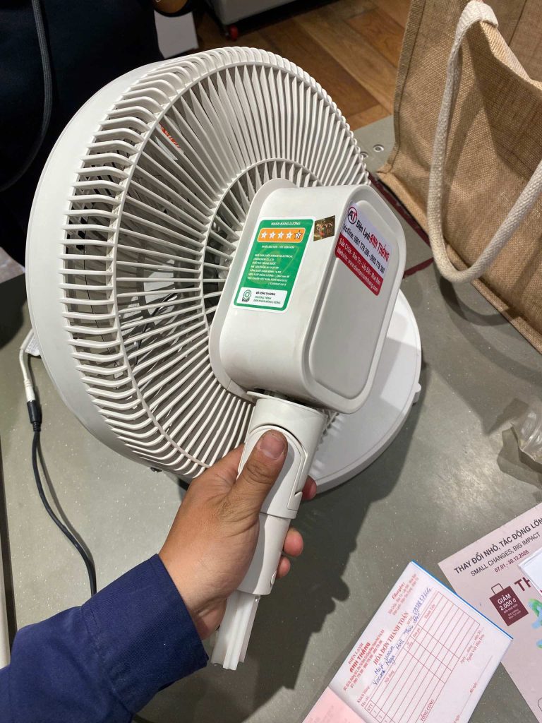 Quạt điện Shenzeng MJ-DCF1VN không lên nguồn – Ca kiểm tra thực tế 2026 quat dien mj dcf1vn khong len nguon.JPG 2
