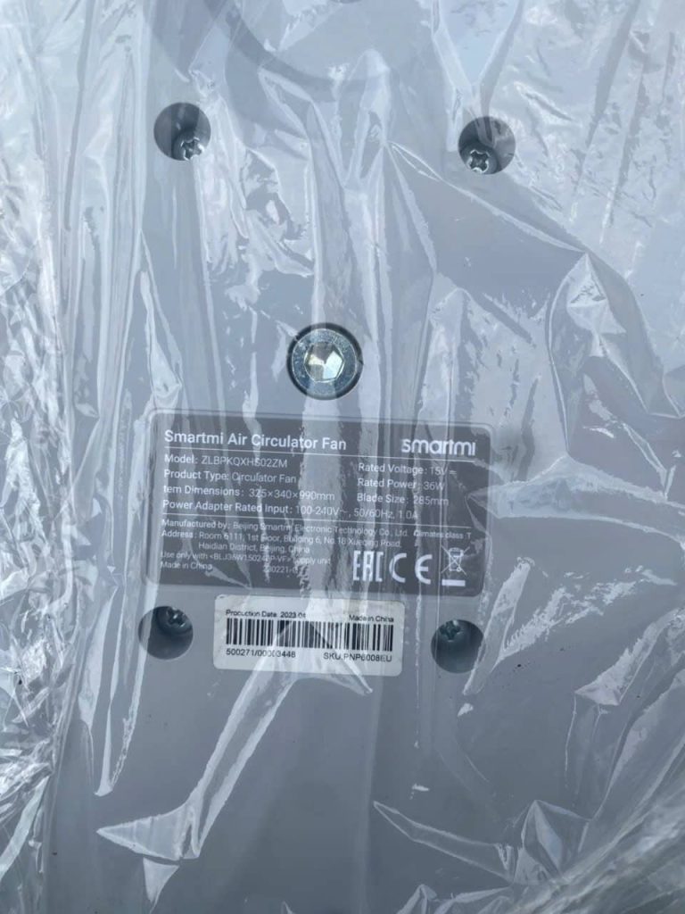 Quạt điện Smartmi ZLBPKQXHS02ZM mất nguồn – Ca kiểm tra thực tế 2026 quat dien smartmi zlbpkqxhs02zm mat nguon.JPG