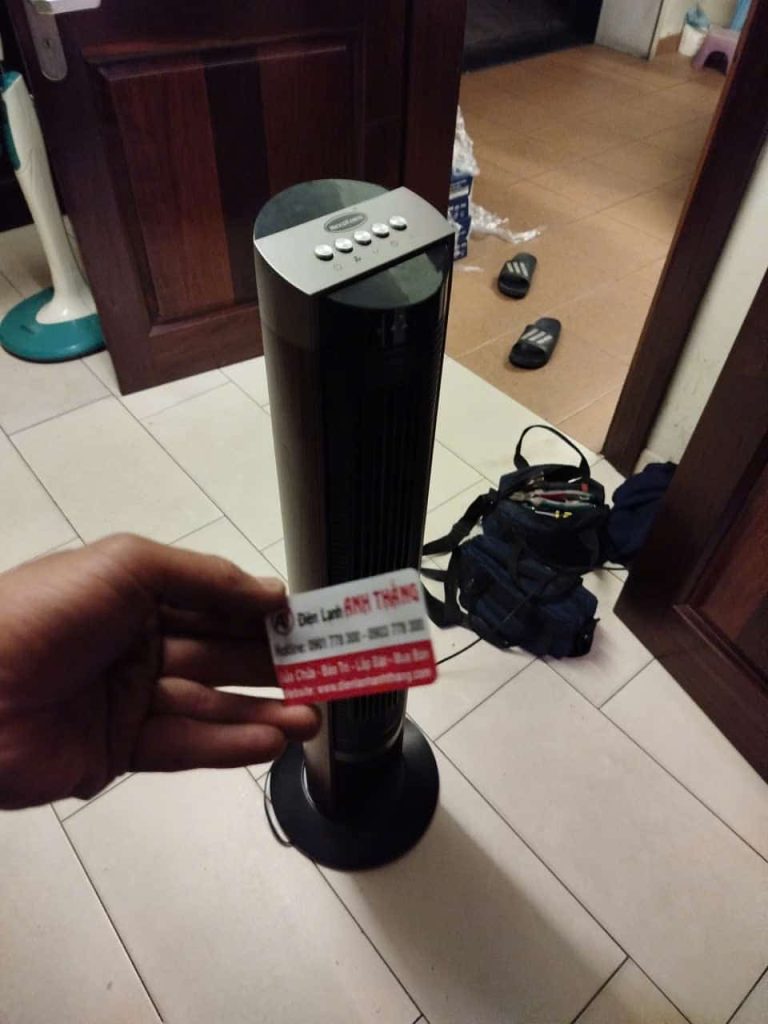 Quạt tháp NIKKOKENDO nguồn chập chờn, nút bấm lỗi – Ca kiểm tra thực tế 2026 quat thap nikkokendo nguon chap chon nut bam loi.jpg