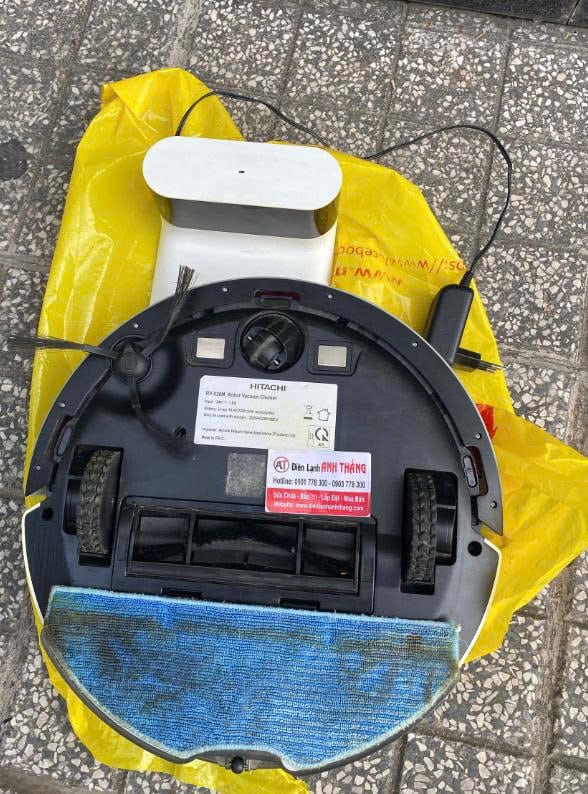 Robot hút bụi Hitachi RV-X20M không vận hành – Ca kiểm tra thực tế 2026 robot hut bui hitachi rv x20m khong van hanh.jpg