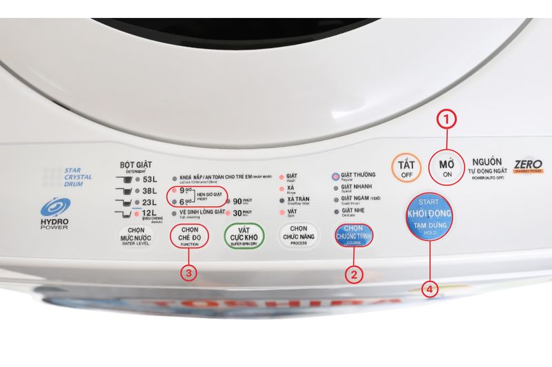Cách Sử Dụng Máy Giặt Toshiba 7kg Aw A800sv Đúng Cách Giúp Máy Được Bền Lâu 2026 hẹn giờ giặt toshiba