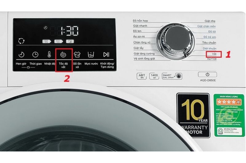 Tip: Cách Sử Dụng Máy Giặt Aqua Chế Độ Vắt Hiệu Quả Tại Nhà 2026 vắt aqua