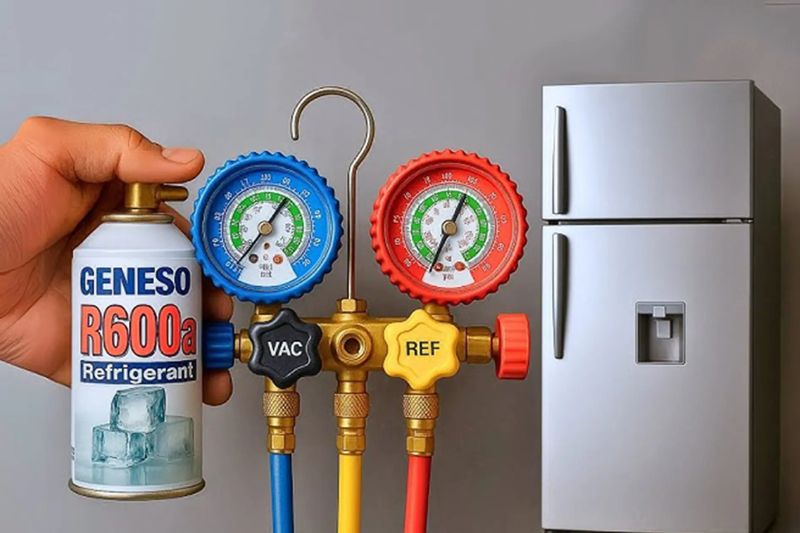 Dấu Hiệu Tủ Lạnh Thiếu Gas. Hướng Dẫn Cách Xử Lý Chính Xác 2026 nạp gas cho tủ lạnh