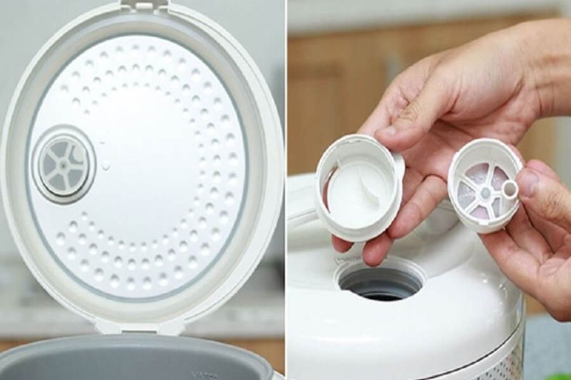 Tip: Cách Vệ Sinh Nồi Cơm Điện Đúng Cách - Sạch Bong Như Mới 2026 van xả hơi nồi cơm
