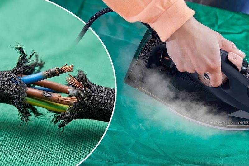 Cách Sửa Bàn Ủi Hơi Nước Bị Hỏng Dây Điện An Toàn Tại Nhà 2026 ban ui hong day nguon