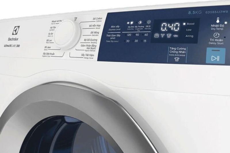 Máy Sấy Quần Áo Không Nhận Nút Bấm: Nguyên Do Và Cách Xử Lý 2026 bao loi man hinh