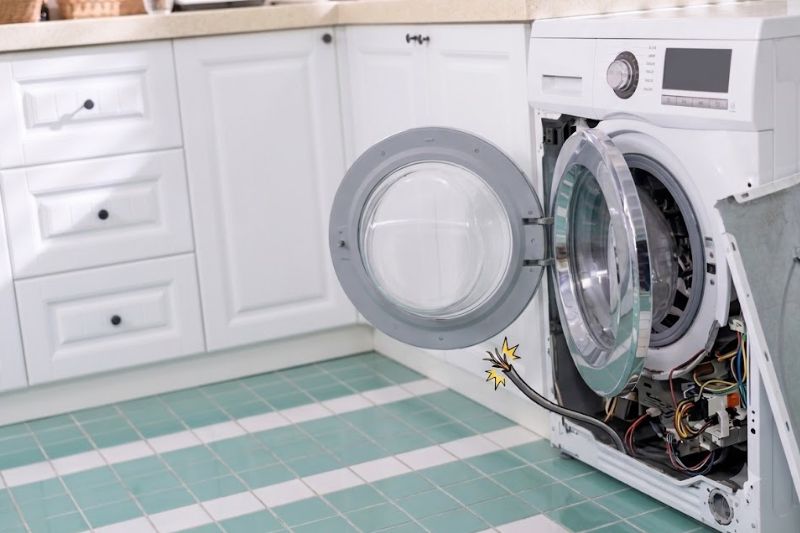 Máy Sấy Quần Áo Không Nóng Phải Làm Sao? Cách Xử Lý Đơn Giản 2026 hu mach dien