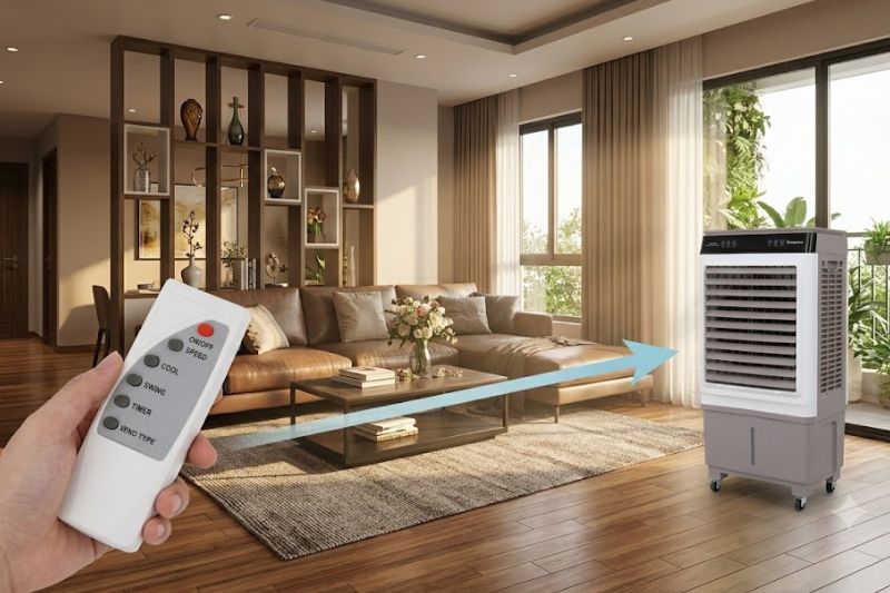 Quạt Hơi Nước Bị Lỗi Remote Không Điều Khiển Được Và Cách Xử Lý 2026 khoang cach remote