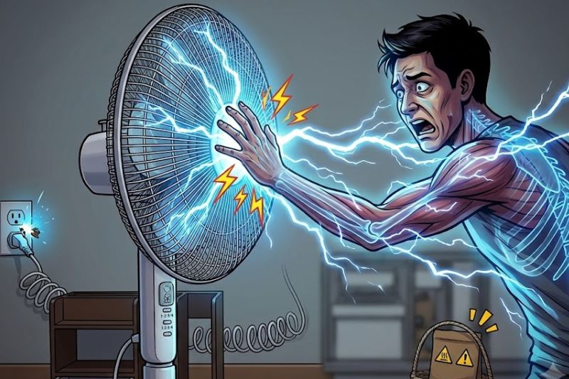Tip: Sửa Quạt Điện Bị Rò Rỉ Điện Nhanh - Hiệu Quả - Tiết Kiệm 2026 quat ro dien