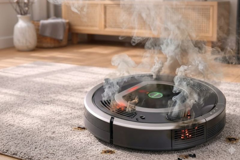 Khắc Phục Robot Hút Bụi Bị Chập Điện Tại Nhà An Toàn Và Tiết Kiệm 2026 robot boc khoi
