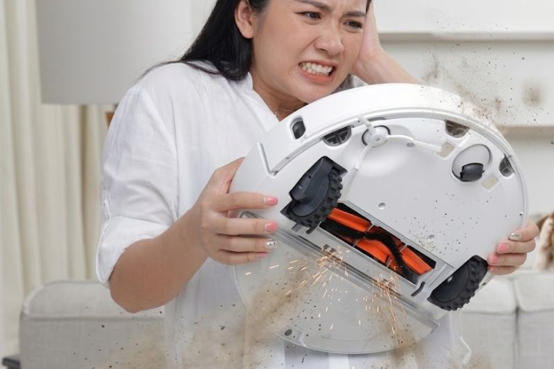 Khắc Phục Robot Hút Bụi Bị Kêu To Nhanh Chóng Không Cần Thợ 2026 robot keu to