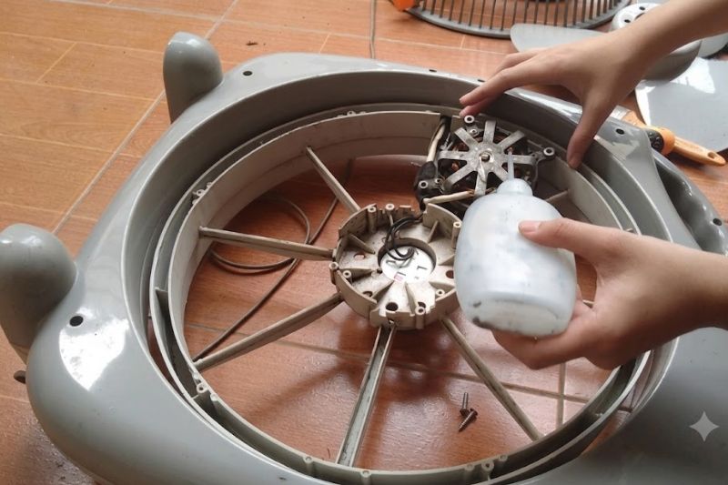 Cách Sửa Quạt Điện Bị Hỏng Mô Tơ Triệt Để Mà Không Cần Thợ 2026 tra dau 1