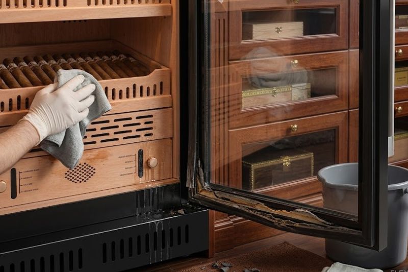 Vì Sao Tủ Xì Gà Bị Đọng Hơi Nước? Cách Khắc Phục Nhanh Chóng 2026 gioang bi