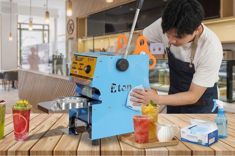 Máy Ép Miệng Ly Bị Chảy Nhựa: Nguyên Nhân Và Cách Khắc Phục 2026 lau may ep nhiet
