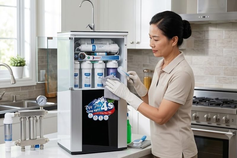 Bảo Dưỡng Máy Lọc Nước Đúng Và Hướng Dẫn Cách Làm Chi Tiết 2026 bao duong may loc nuoc