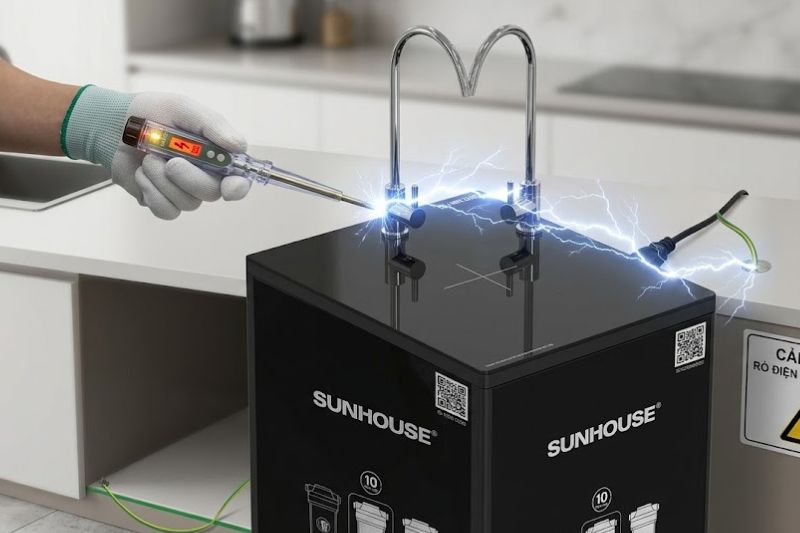 Vì Sao Máy Lọc Nước Bị Rò Điện? Cách Xử Lý An Toàn Tại Nhà 2026 may loc ro dien