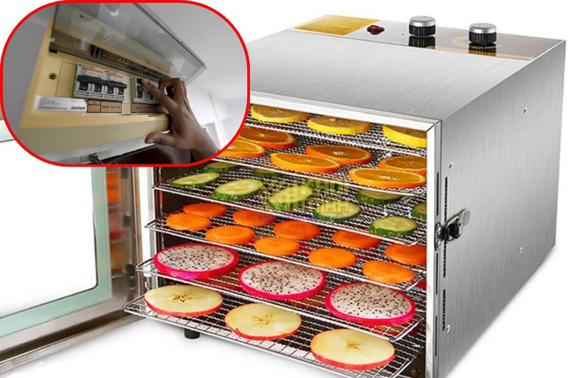 Cách Sửa Máy Sấy Thực Phẩm Bị Nhảy Aptomat An Toàn Tại Nhà 2026 may say thuc pham nhay aptomat