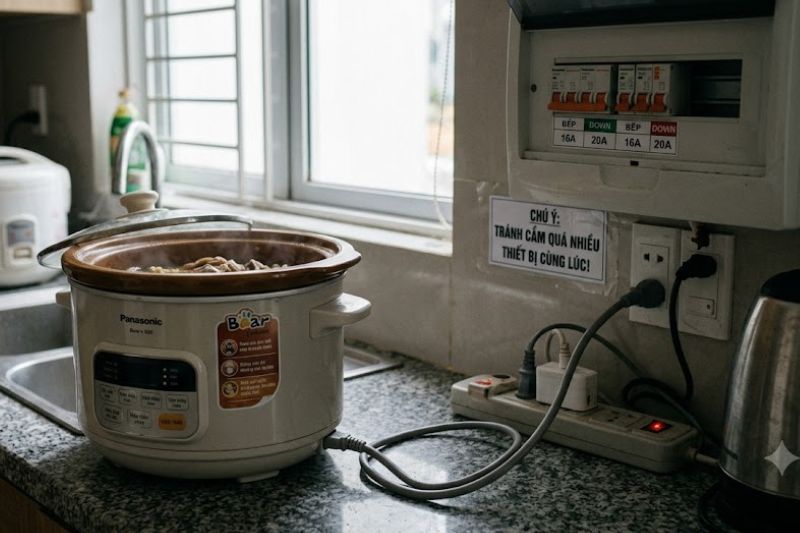 Cách Khử Mùi Nồi Nấu Chậm Nhanh Chóng, Không Làm Hỏng Nồi 2026 nồi nấu chậm nhảy aptomat